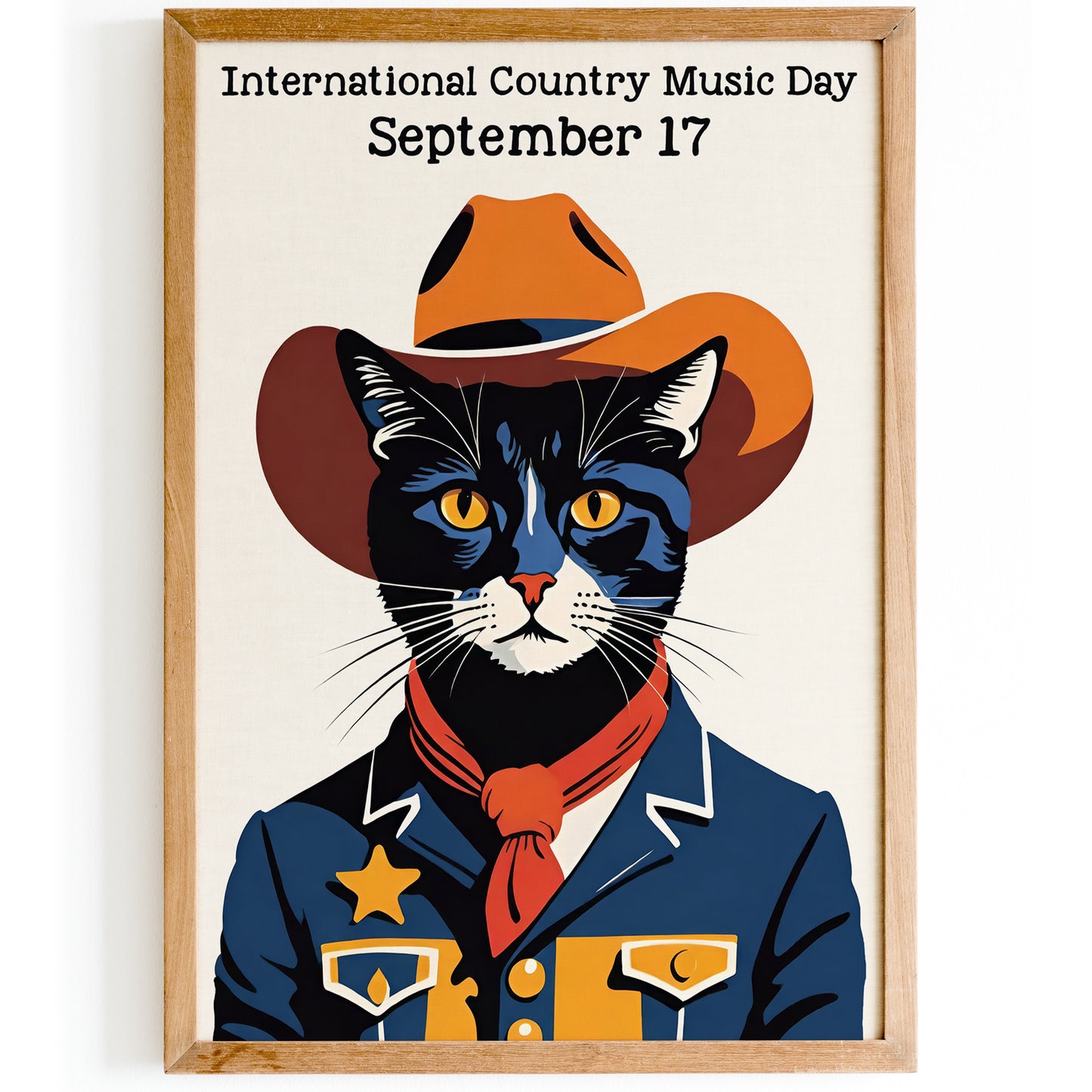 International Country Music Day Poster