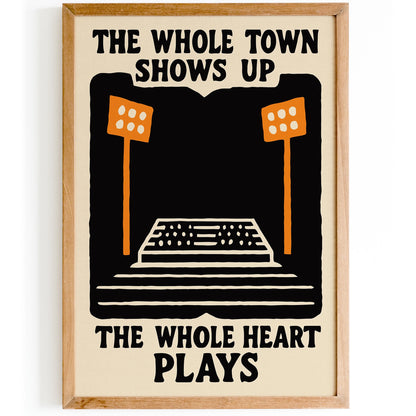 Stadium Night Poster Print