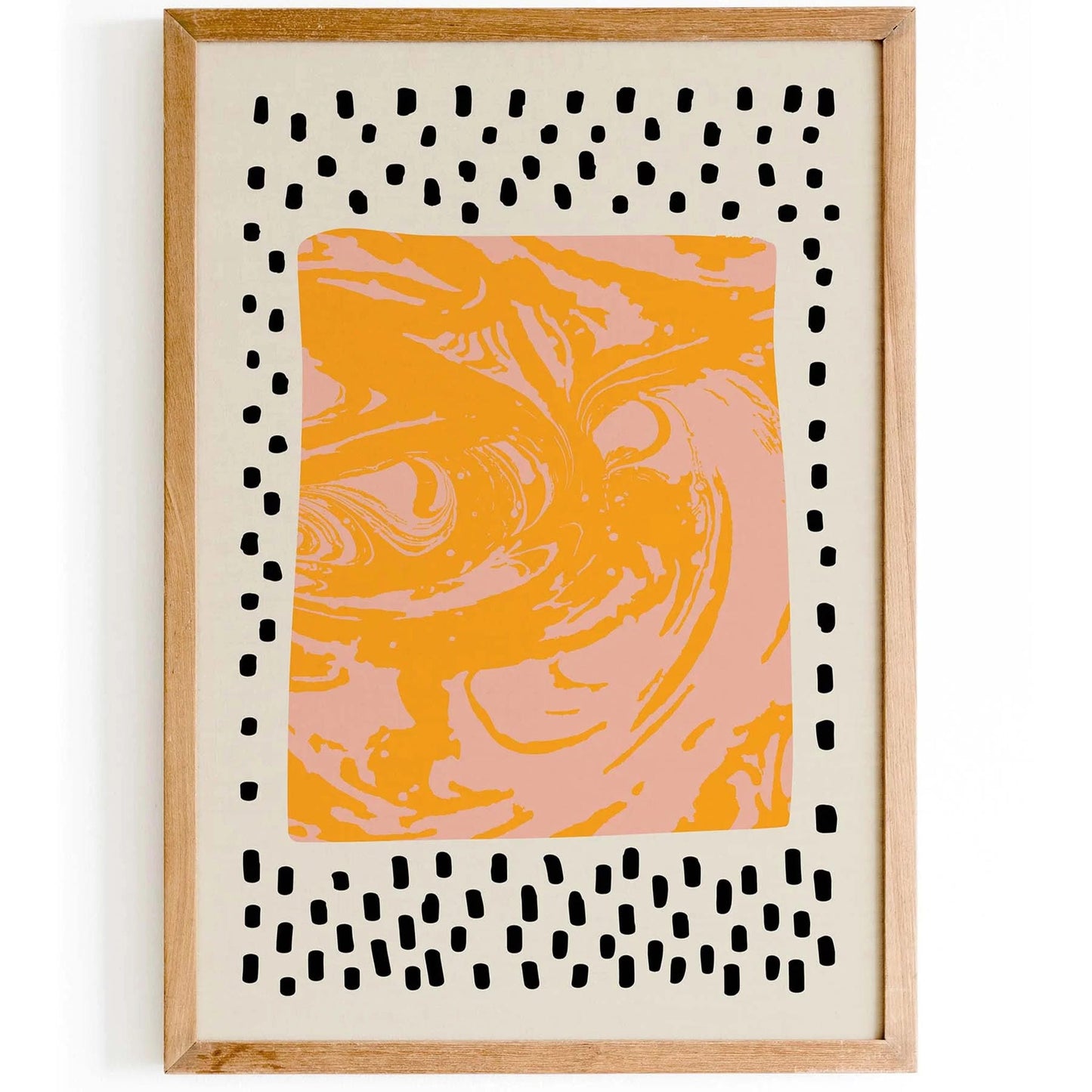 Swirl Pattern Abstract Poster Print