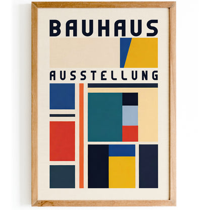 Bauhaus Ausstellung Poster