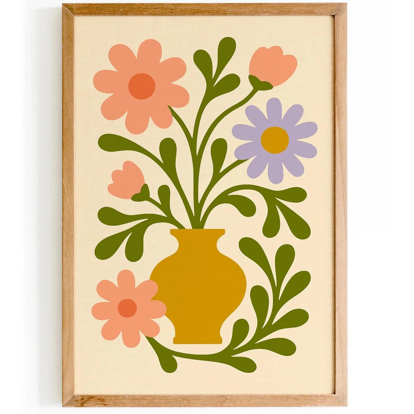 Flower Bouquet Wall Art – Nature Print Poster