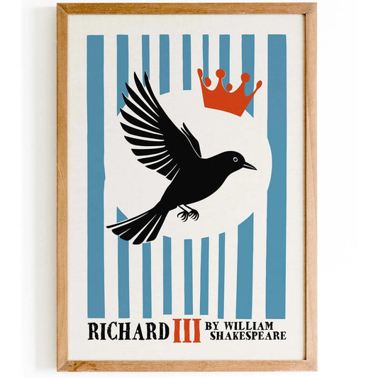 Richard III Shakespeare Poster Print