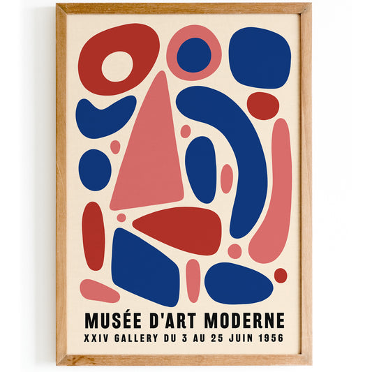 Modern Art Exhibition Poster