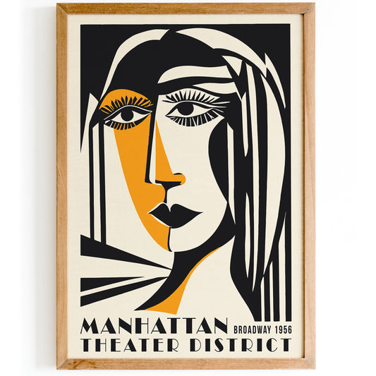 Theater District, Manhattan Poster