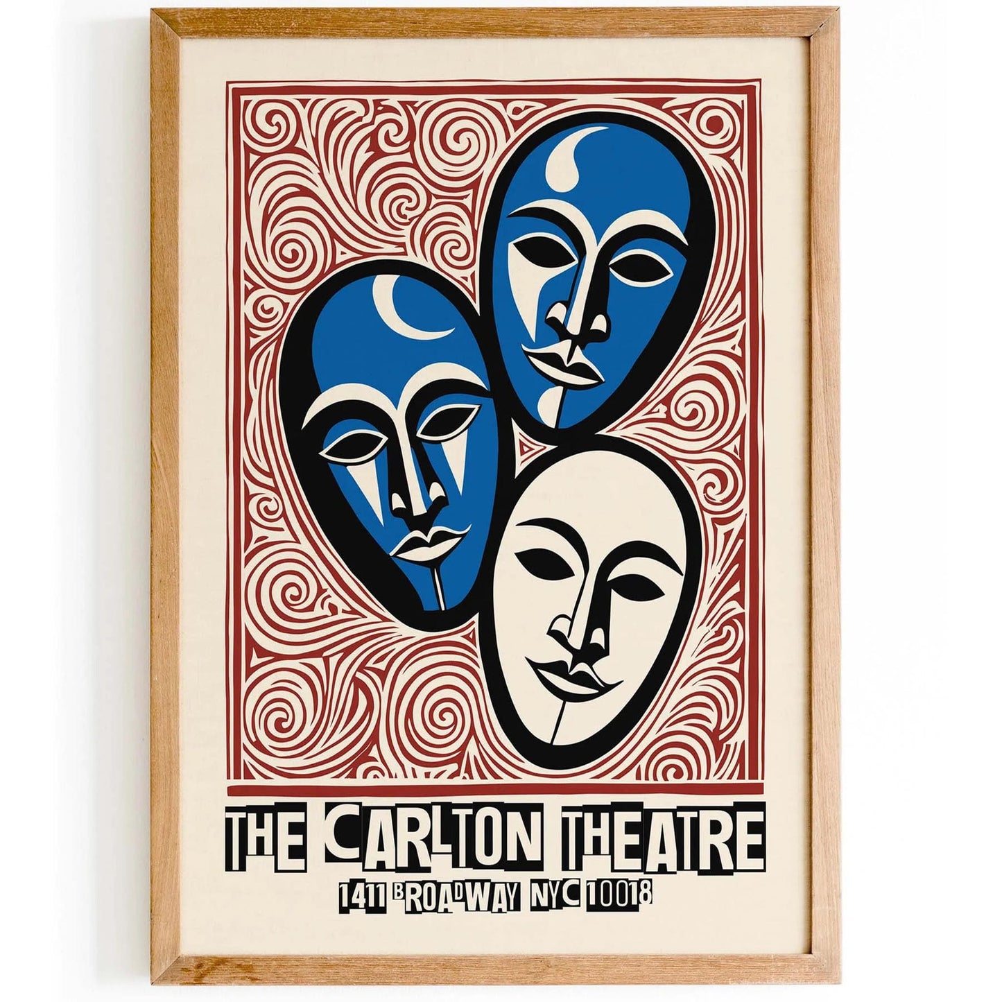 NYC Theater Art Print