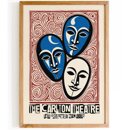 NYC Theater Art Print