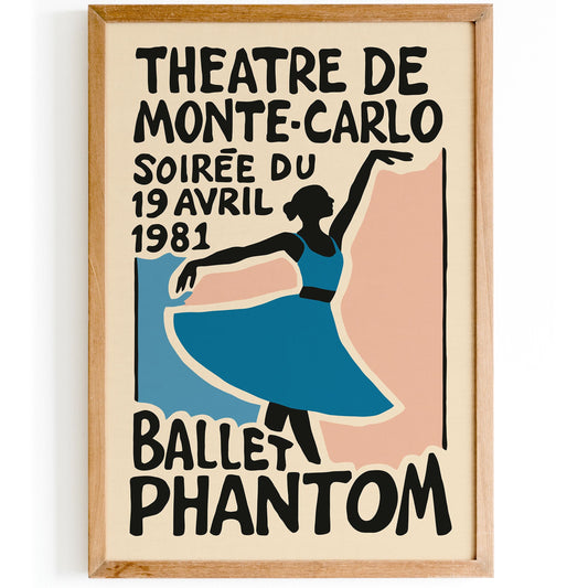 Monte Carlo Ballet Poster Print
