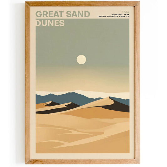 Great Sand Dunes National Park Poster
