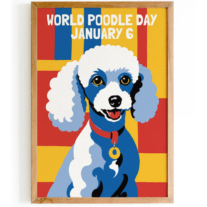 World Poodle Day Poster