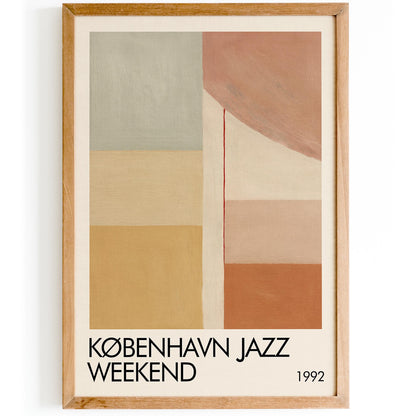 Copenhagen Jazz Weekend 1992 Poster