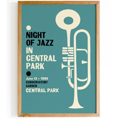 1999 Retro Jazz Festival Poster