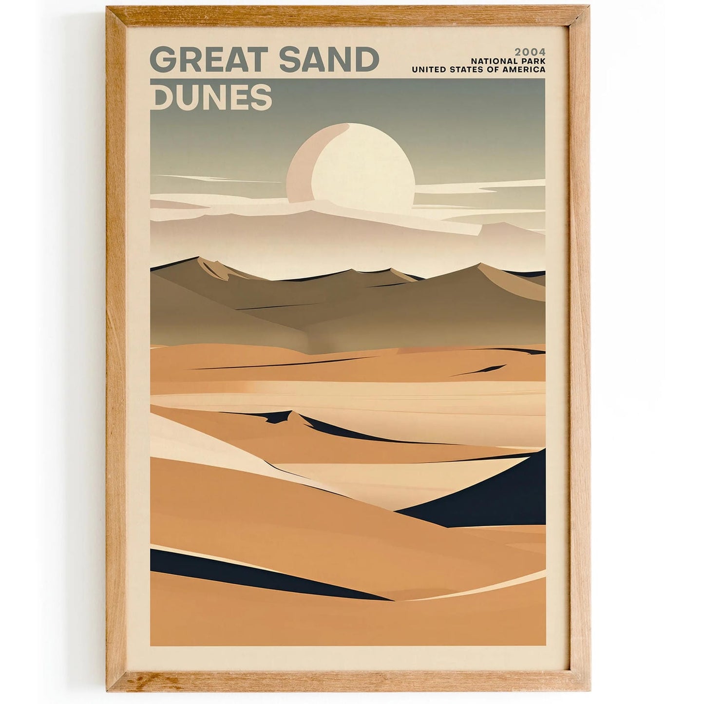 Great Sand Dunes National Park Wall Art