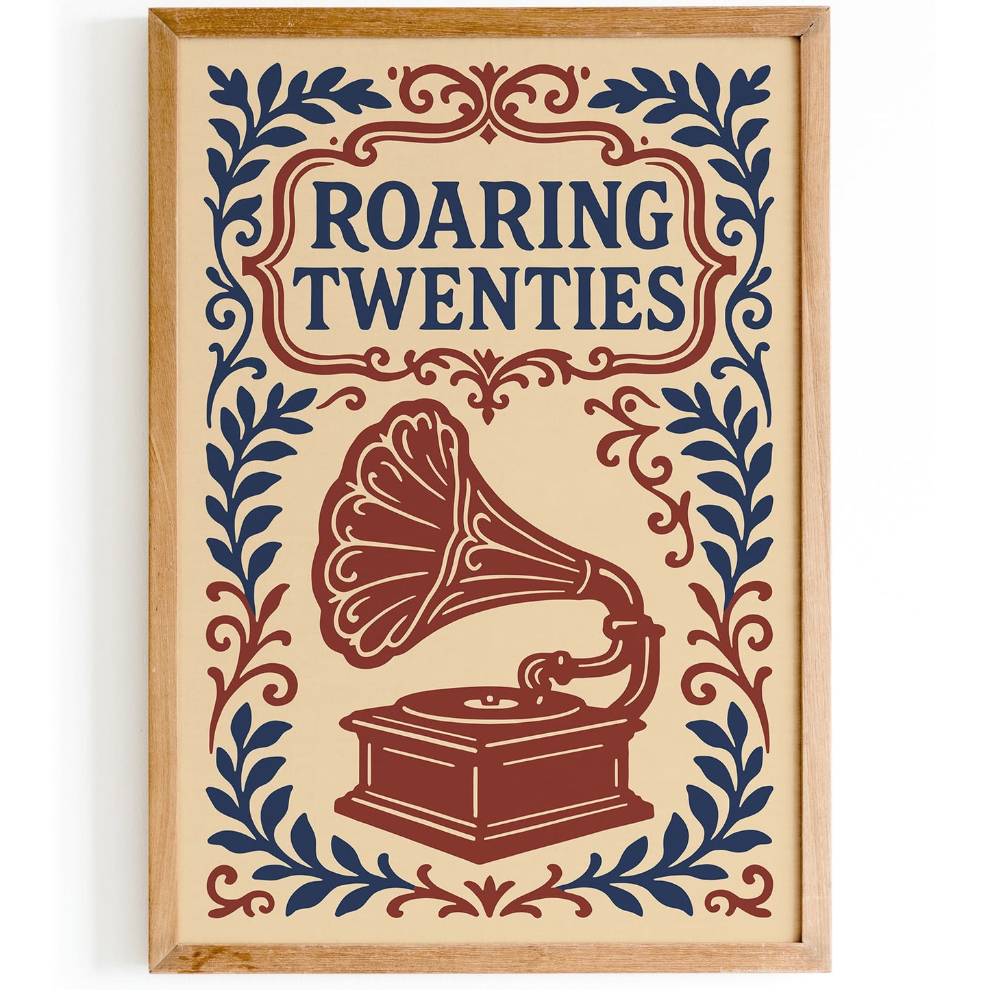 Roaring Twenties Poster - Vintage Gramophone Print