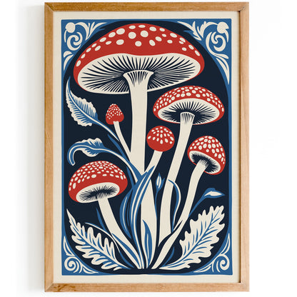 Wild Mushroom Art Print 2026