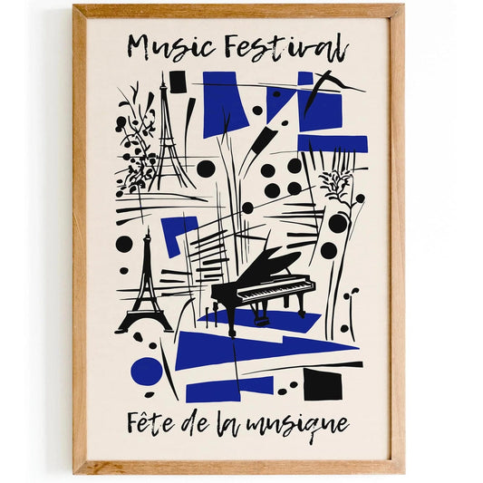 Fête de la Musique Jazz Poster