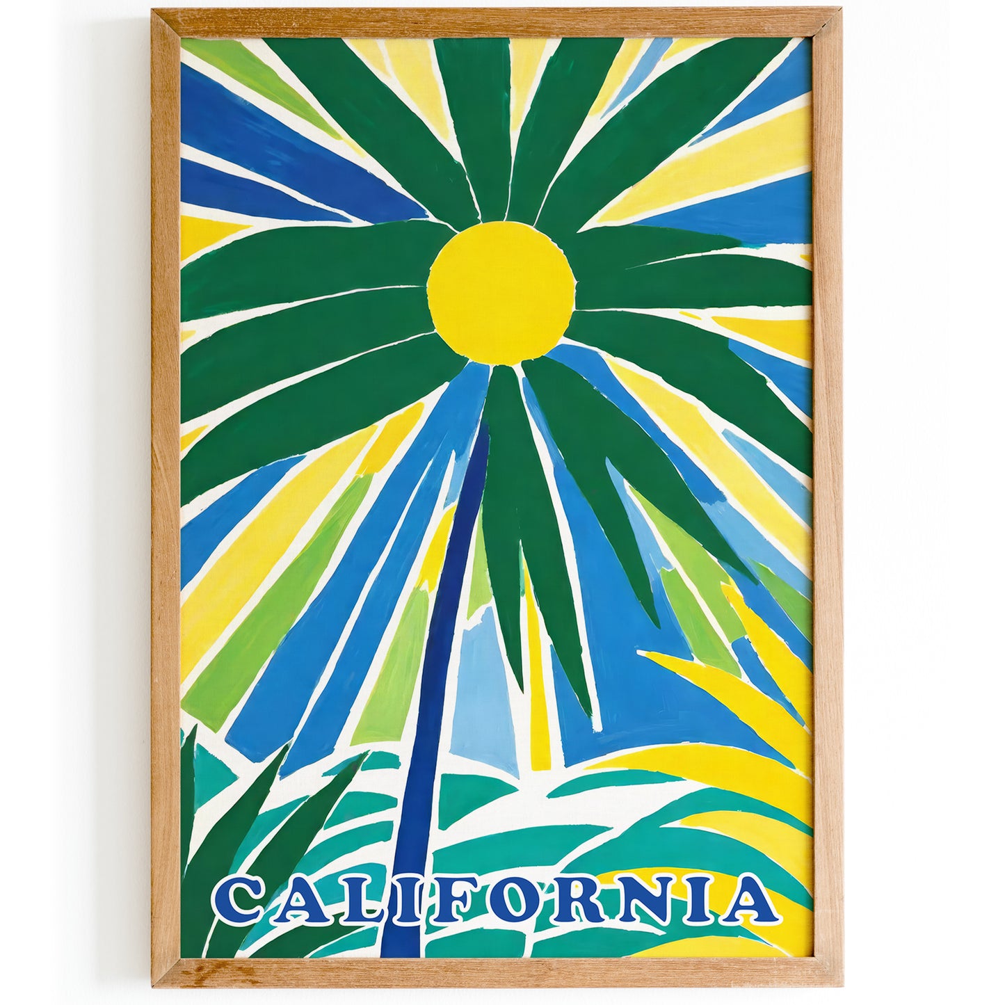 California Summer Vibes Art Print