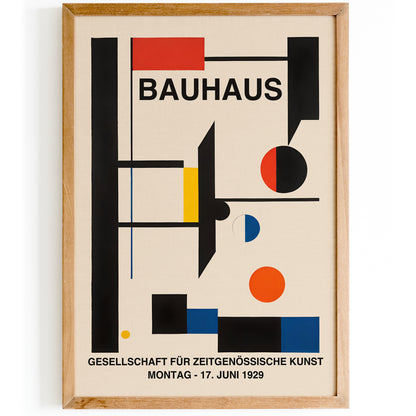 Bauhaus Exhibition Poster Prints