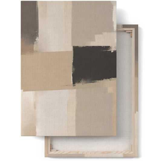 Minimalist Beige Canvas Print