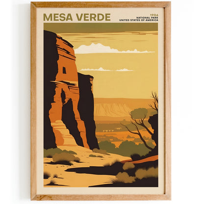 Mesa Verde National Park Poster