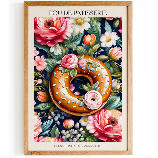 Parisian Sweetness: Victorian Style Art Print