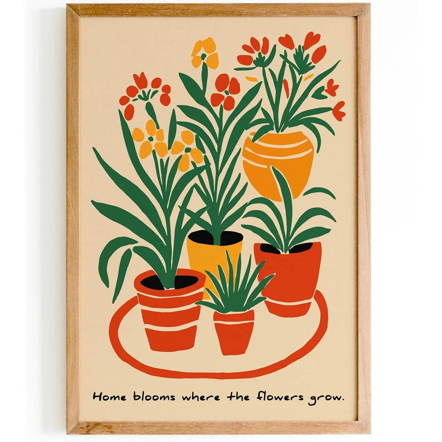 Home Blooms Floral Wall Art