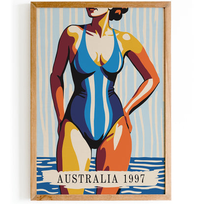 Australia 1997 Swimsuit Poster