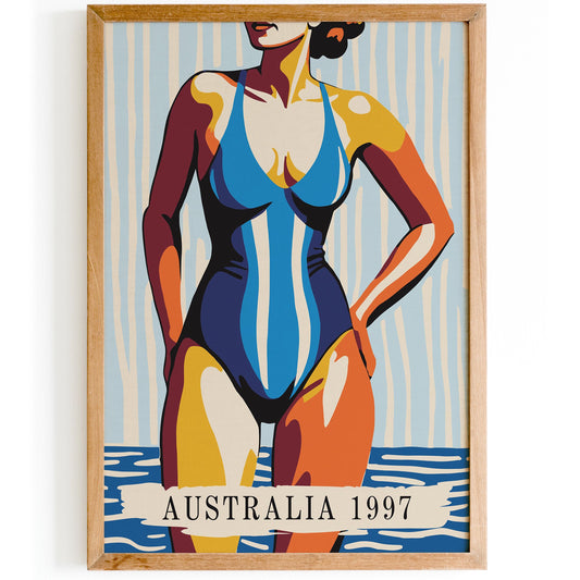 Australia 1997 Swimsuit Poster