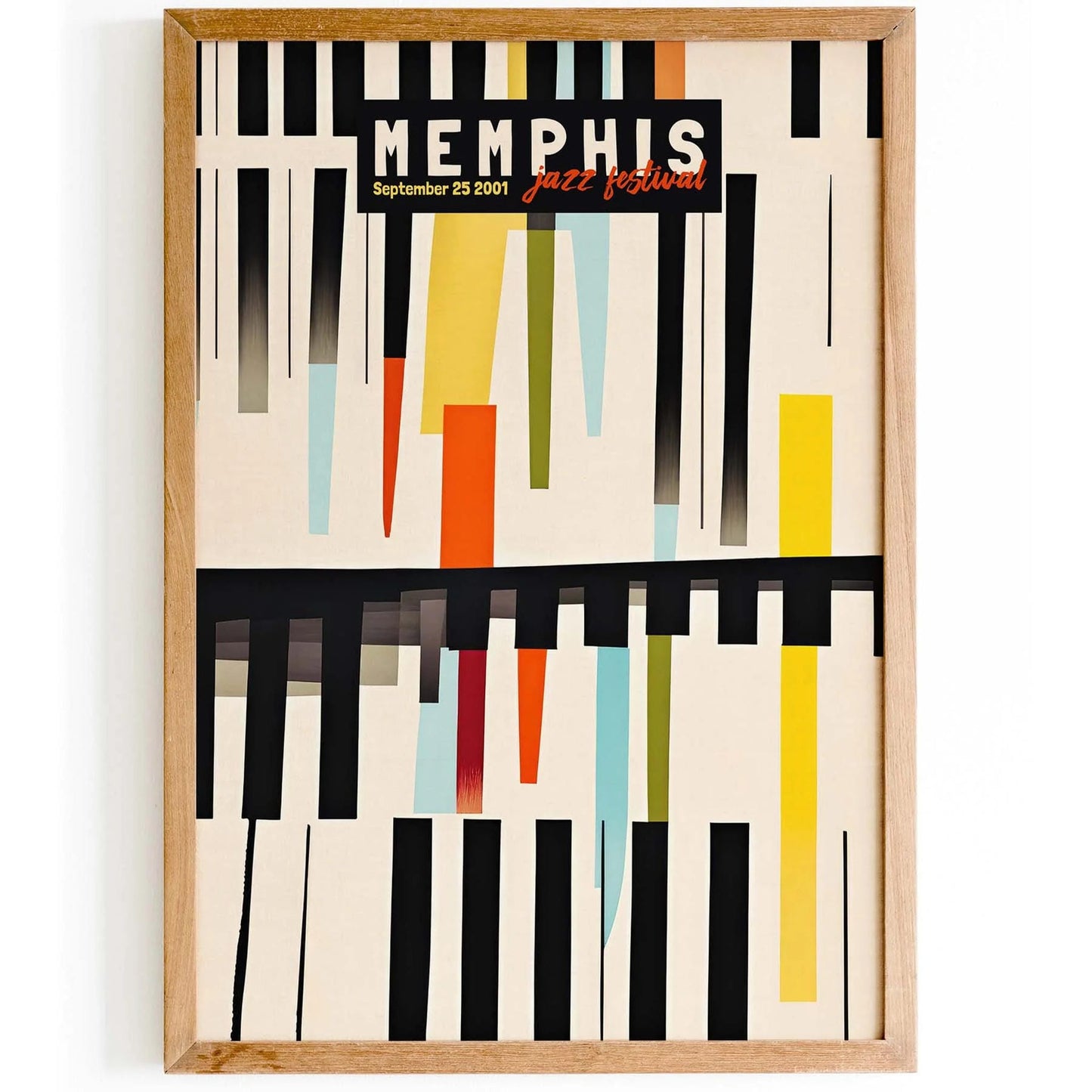 Memphis Jazz Festival Poster Print