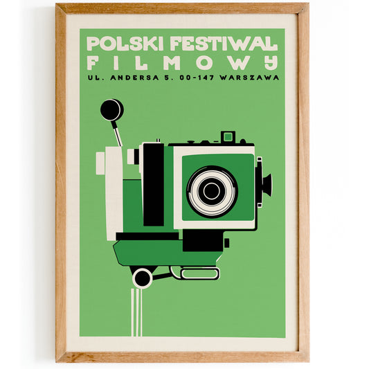 Vintage Polish Movie Festival Poster