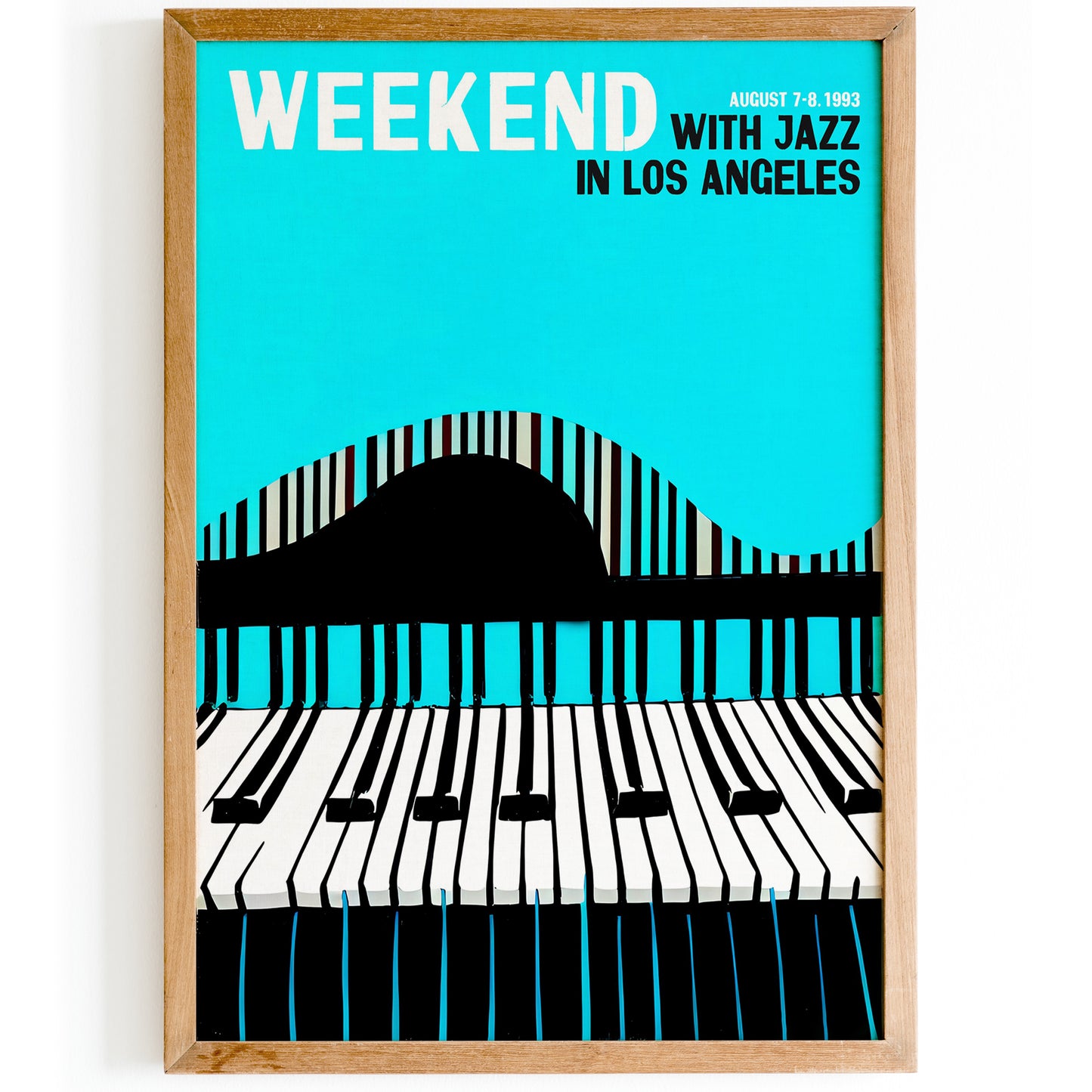 Weekend With Jazz in Los Angeles Poster