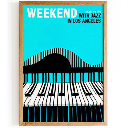 Weekend With Jazz in Los Angeles Poster