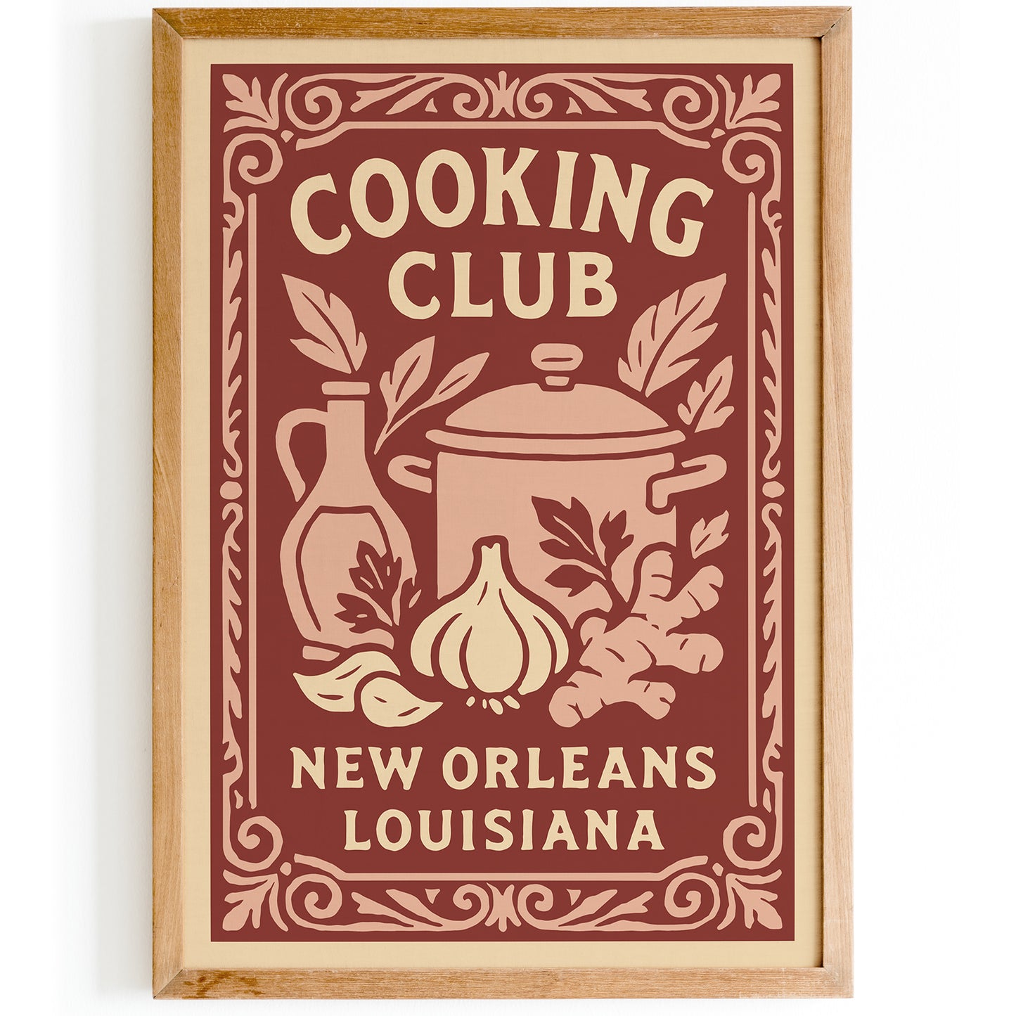 Cooking Club New Orleans Poster 2026
