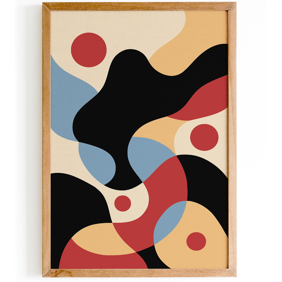 Mid Century Modern Abstract Wall Art