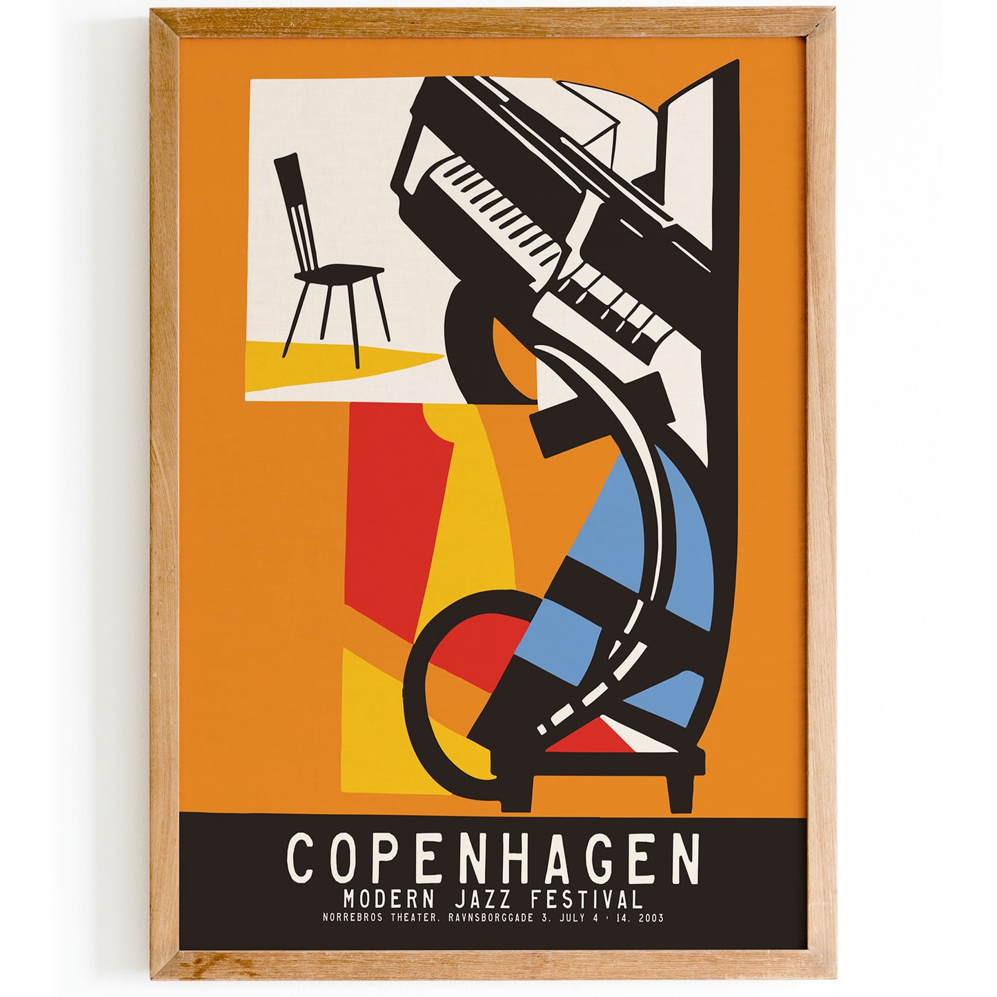 Copenhagen Modern Jazz Festival Poster