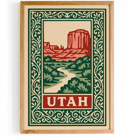 Utah Landscape Poster