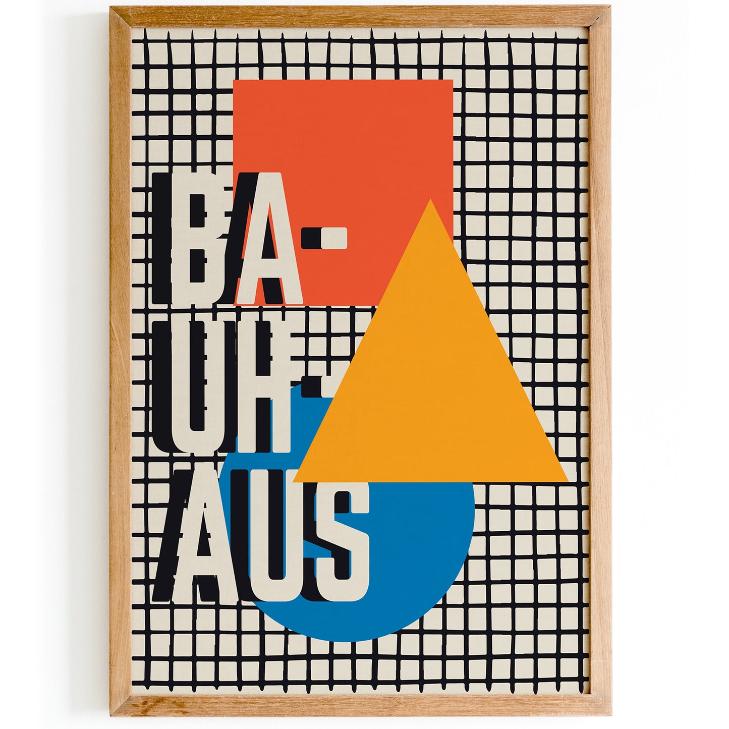 Bauhaus Collage Art Poster