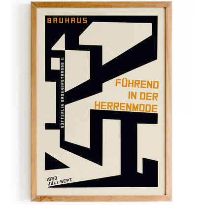 Aesthetic Geometric Bauhaus 1923 Art Print