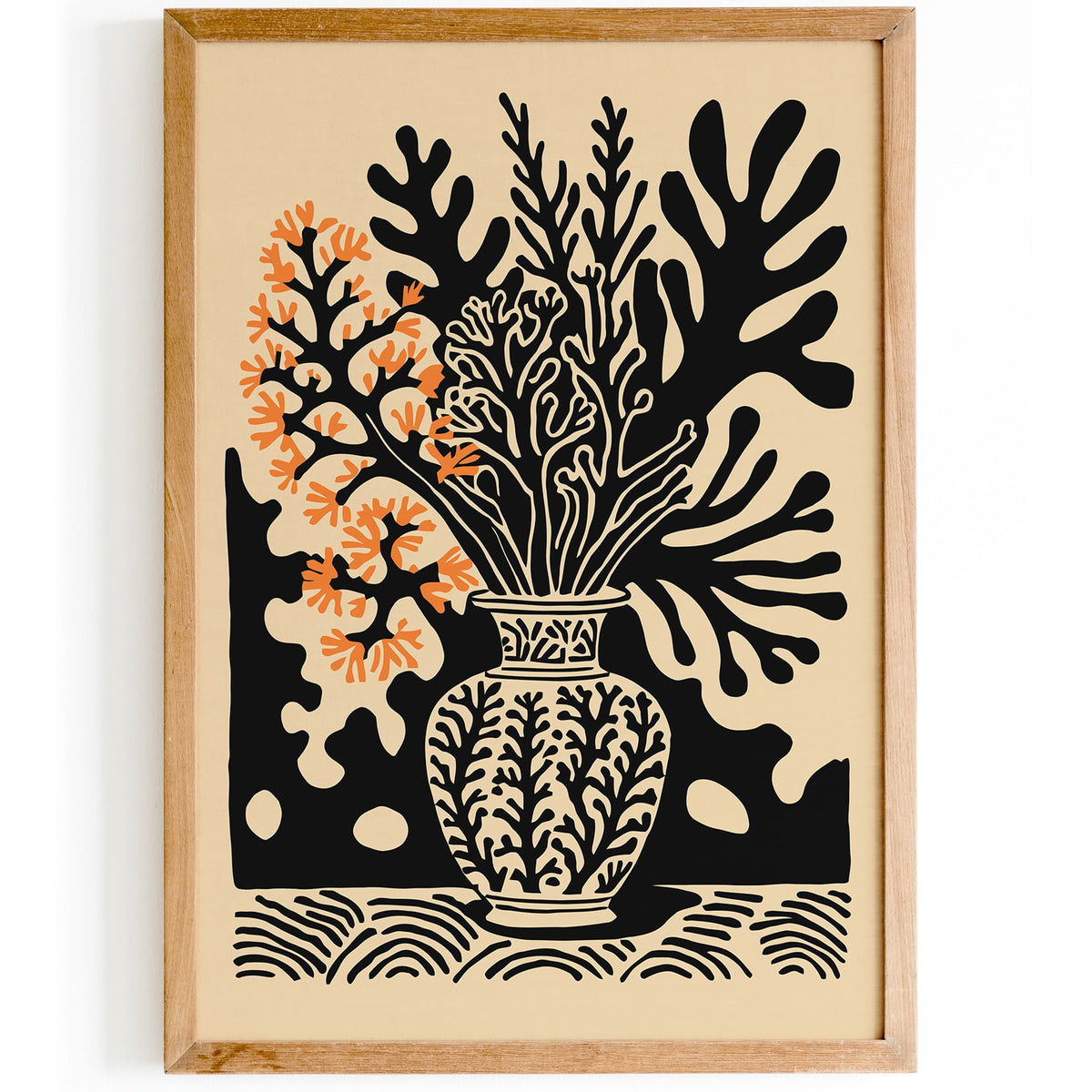 Floral Vase Art Poster