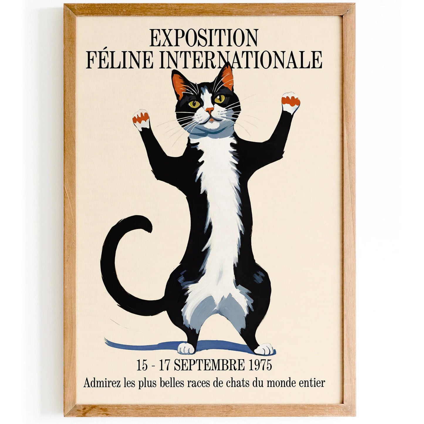 International Cat Show Poster 1975