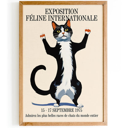 International Cat Show Poster 1975