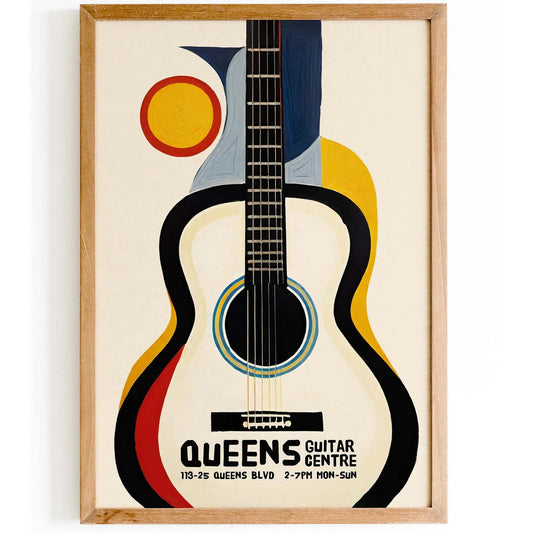 Queens Guitar Centre Wall Art
