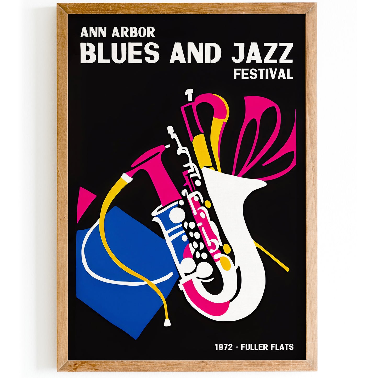 Ann Arbor Blues and Jazz Festival Poster