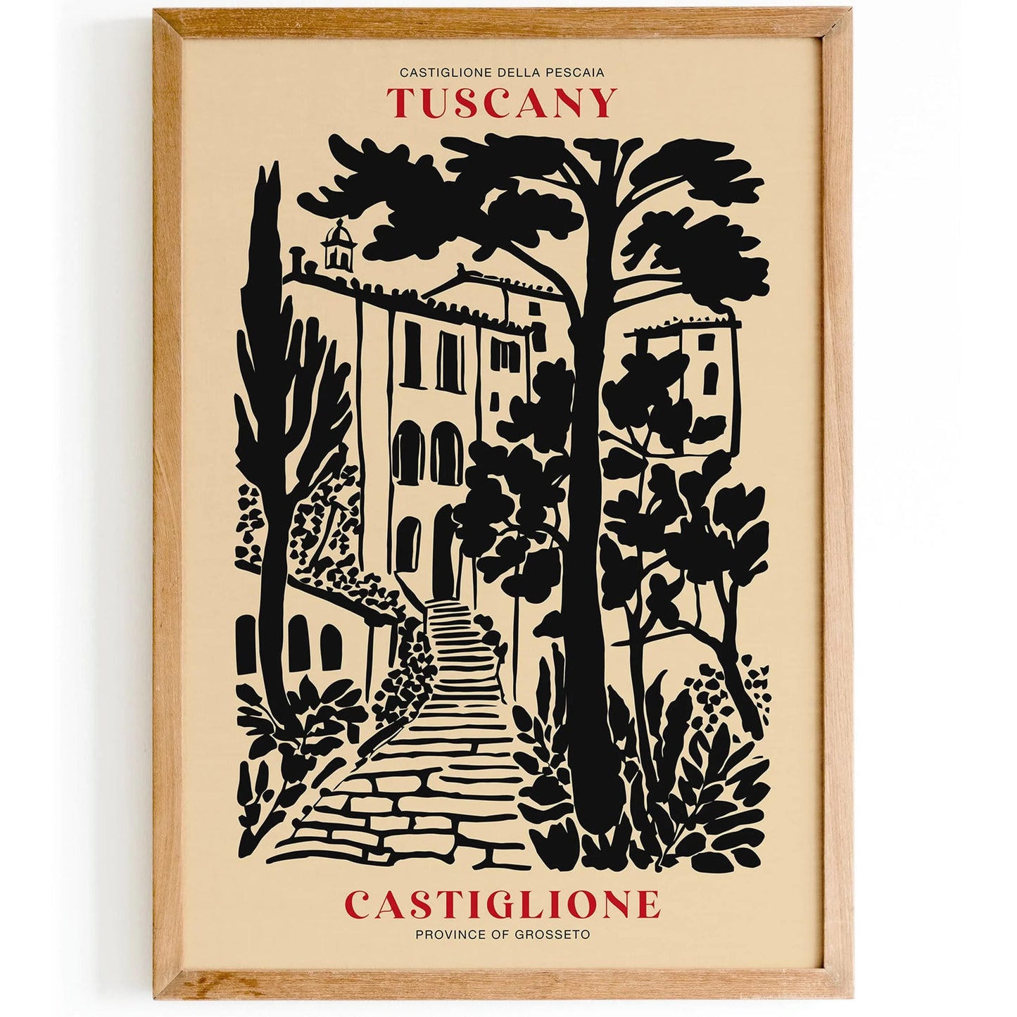 Castiglione della Pescaia Tuscany Poster