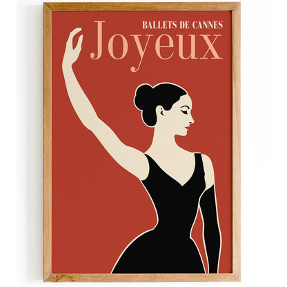 Ballets De Cannes Joyeux Poster