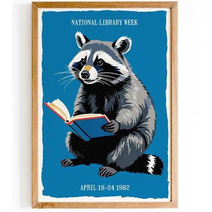 National Library Week 1982 Poster