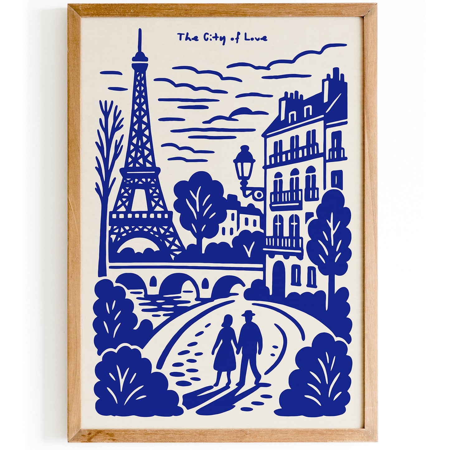 Paris The City of Love Poster