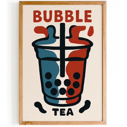 Bubble Tea Art Print