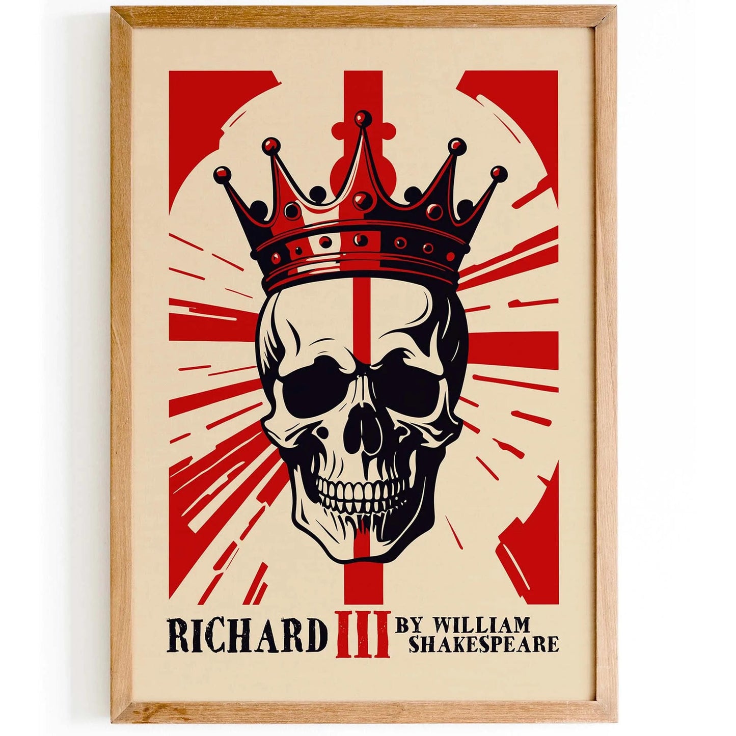 Shakespeare Crown Wall Art