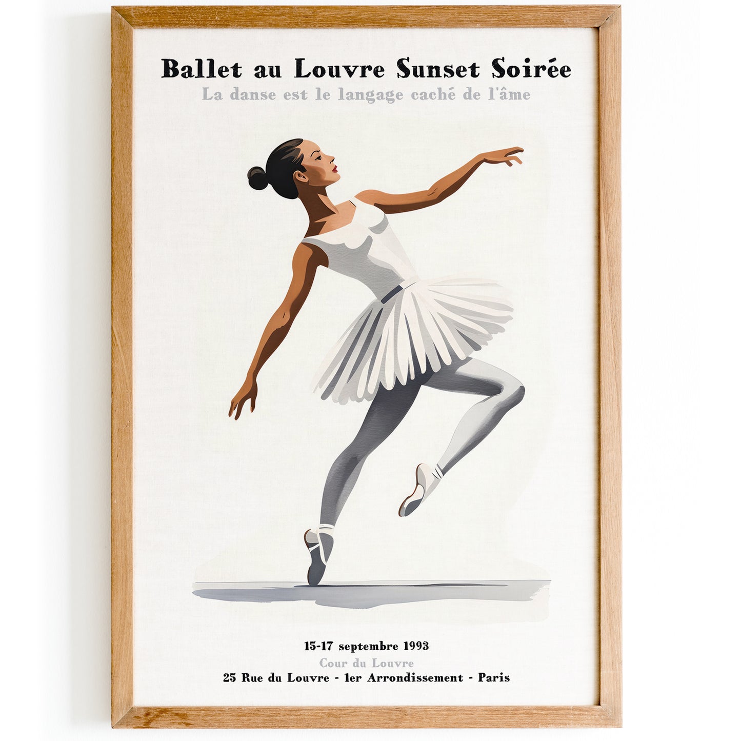 Louvre Ballet 1993 Poster