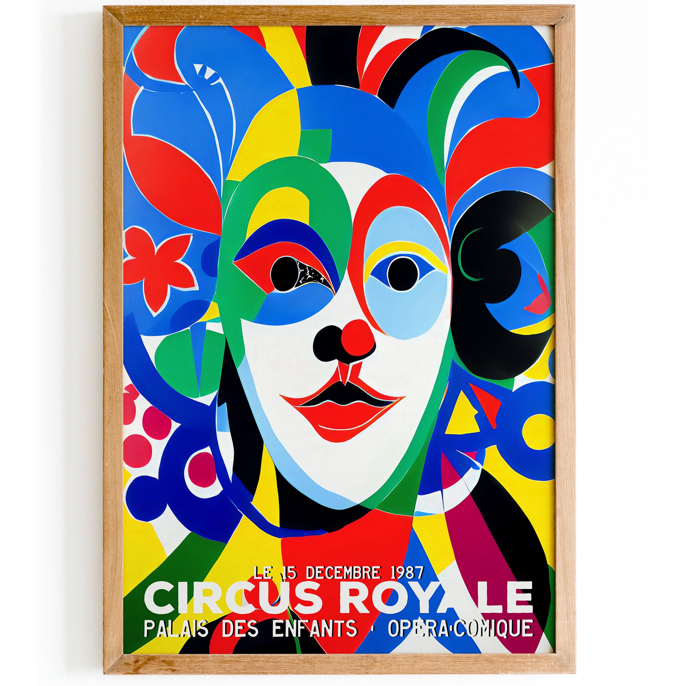 1987 French Circus Royale Poster – HypeSheriff Europe